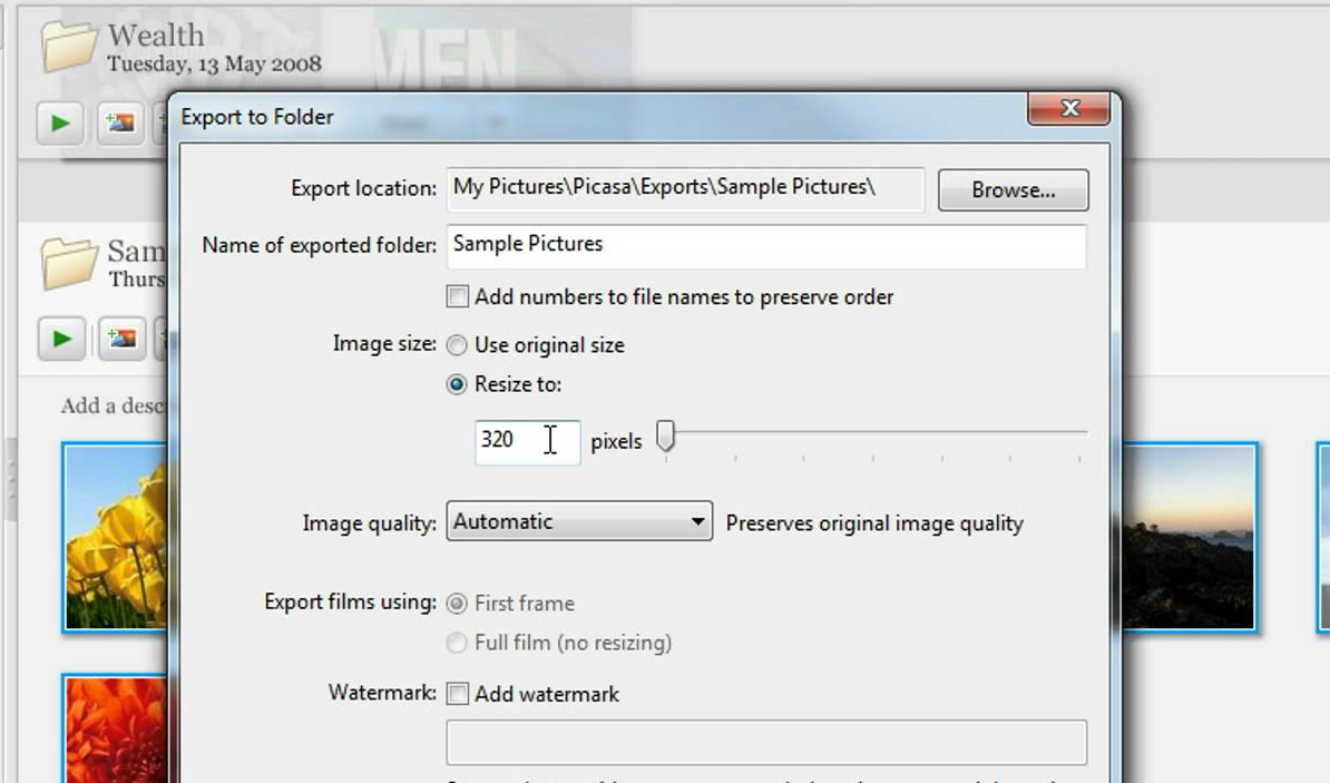 How to Resize Your Photos With Picasa