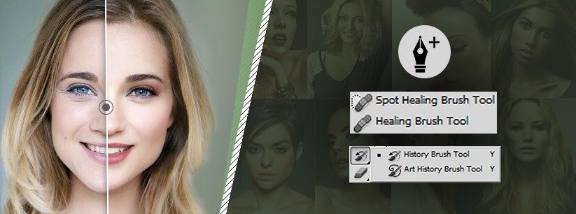 Techniques used in photo retouching