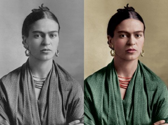 Giving color to old photos