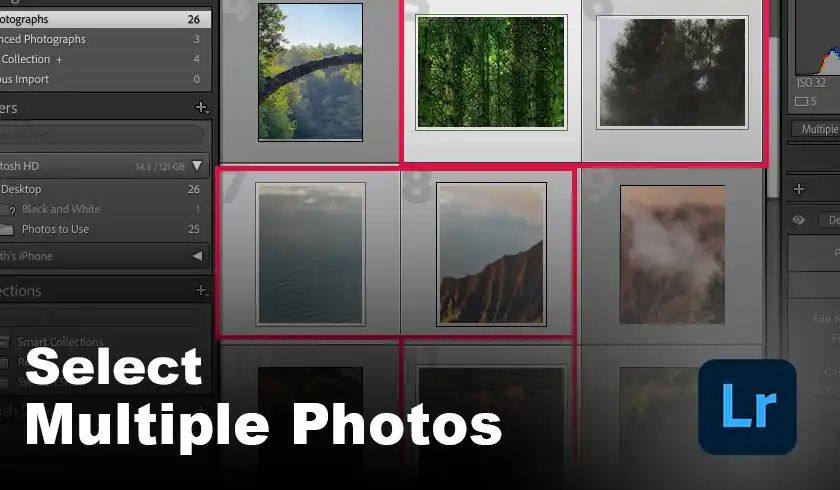 How to Select Multiple Photos in Lightroom